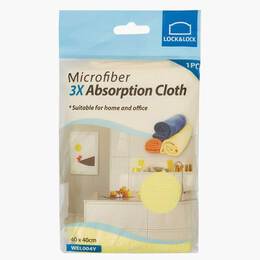 Khăn Lau Chùi Welcron Absorption 40X40Cm (C310 - Cl01) - Màu Vàng - Locknlock - WEL004Y